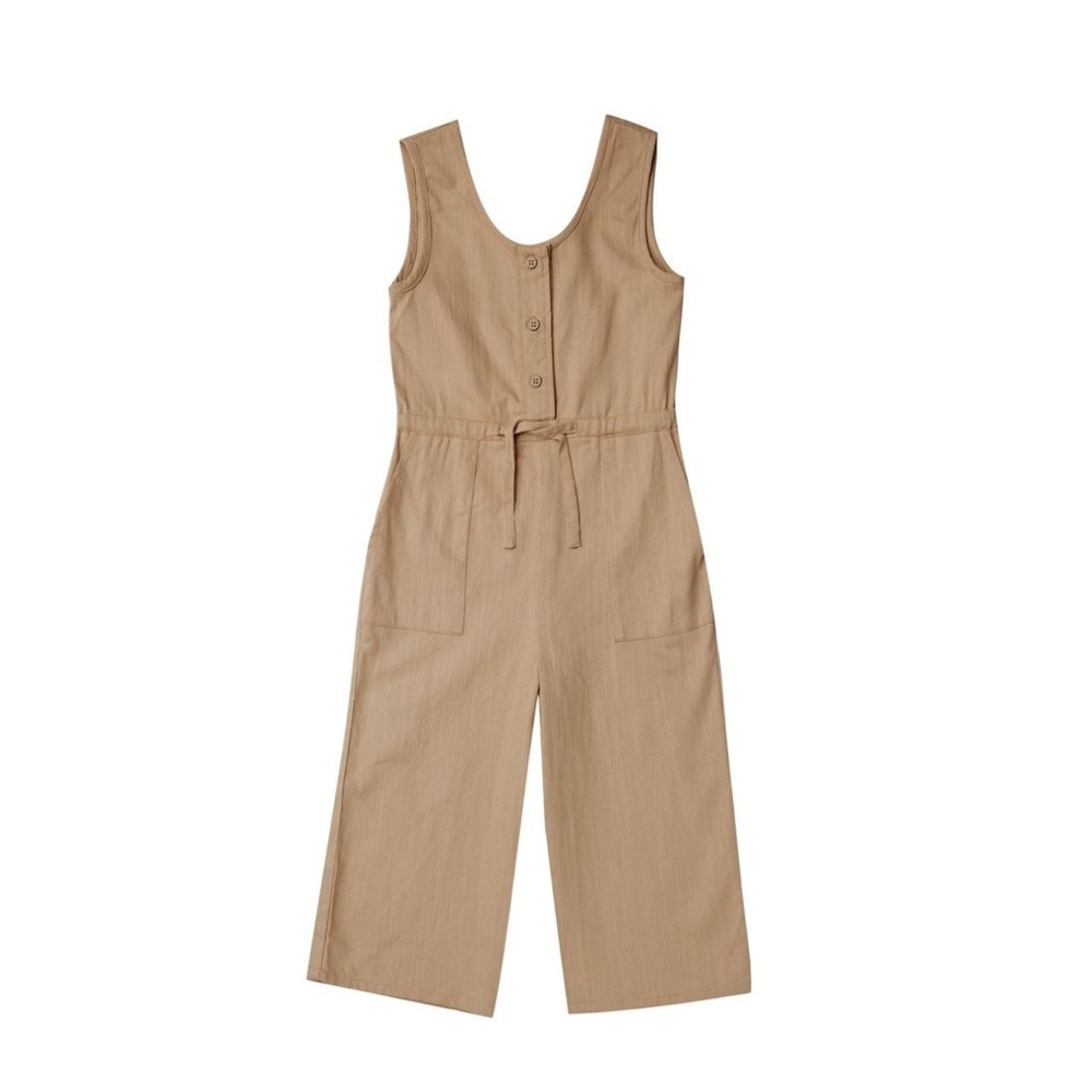 Rylee + Cru Charlee Jumpsuit - Sand